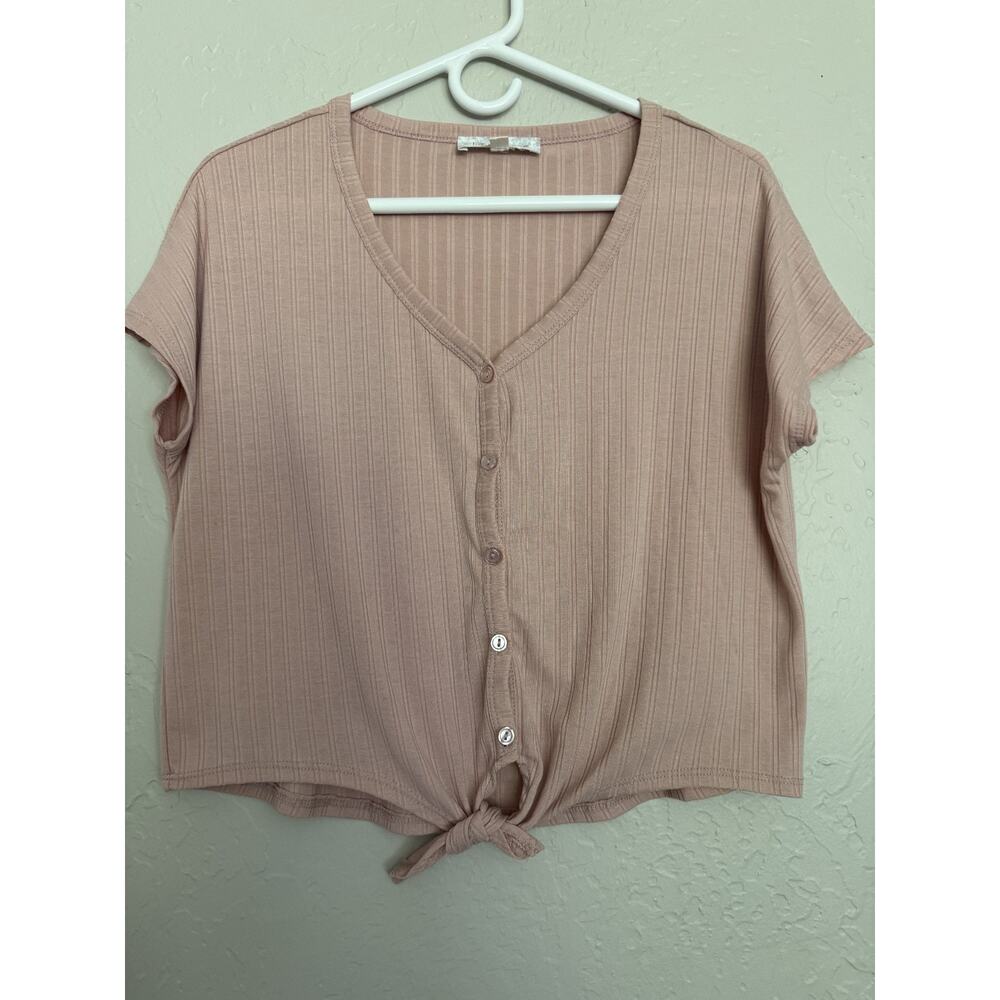 pink rose brand top